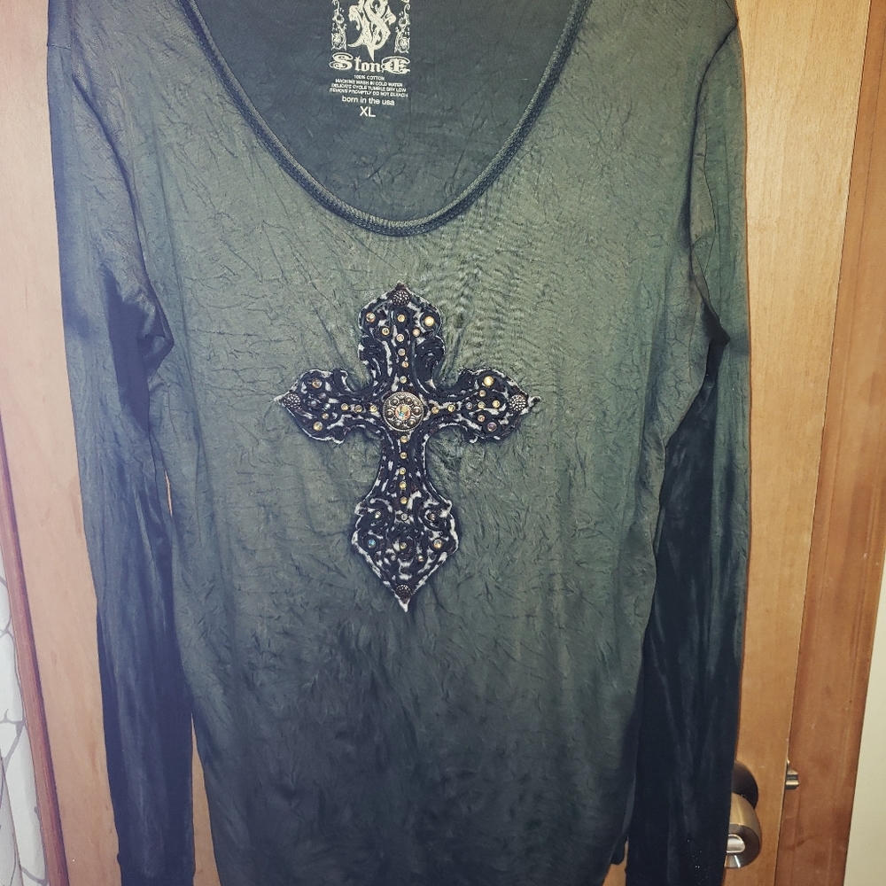 Velue Stone long sleeve shirt